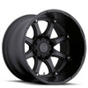 20" Black Rhino Glamis 20x12 Matte Black 8x6.5 Wheel -44mm Rim For Chevy GMC Ram