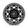 Fuel UTV D783 Unit Utv 15x7 4x156 Matte Black Gunmetal Ring Wheel 15" 10mm