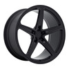 Set 4 OHM Amp 21x10 5x120 Matte Black Wheels 21" 30mm Rims