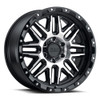 Black Rhino Alamo 20x9 6x5.5 Black Machined & Stainless Bolts Wheel 20" 12mm