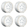 Set 4 KMC Powersports Ks437 Toro Forged Beadlockx6 5x4.5 Machine Wheels" 50