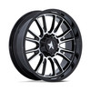 MSA Offroad Wheels M51 Thunderlips 15x7 4x137 4x156 Black Machined Wheel 15" 10