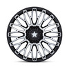 MSA Offroad Wheels M50 Clubber 14x7 4x137 4x156 Black Machined Wheel 14" 10mm