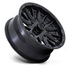 Set 4 MSA Offroad M49 Creed 16x7 4x137 Matte Black Wheels 16" 10mm Rims