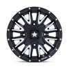 Set 4 MSA Offroad M49 Creed 16x7 4x156 Black Machined Wheels 16" 10mm Rims