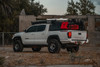 Set 4 18" KMC KM549 Grs 18x8.5 6x5.5 Machined With Satin Black Lip Wheels 0mm