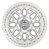 KMC KM235 Grenade Crawl Beadlock 18x9 8x6.5 Machined Wheel 18" -24mm Lifted Rim