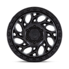 Fuel 1PC D852 Runner OR 17x9 5x5.0 Blackout Wheel 17" -12mm Rim