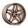 Asanti Black ABL-46 Duke 22x9 5x120 Platinum Bronze Wheel 22" 15mm Rim