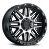 Black Rhino Alamo 20x9 5x5.5 Black Machined & Stainless Bolts Wheel 20" 2mm