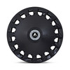Set 4 Asanti Black ABL-45 Aristocrat 22x10.5 5x4.25 5x4.5 Black Wheels 22" 45mm