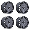 Set 4 Asanti Black ABL45 Aristocrat 22x9 5x112 5x120 Black Machine Rims 22" 27mm