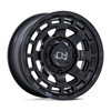 Black Rhino Powersports Chamber Utv 15x7 4x137 Matte Black Wheel 15" 10mm Rim