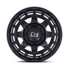 Black Rhino Powersports Chamber Utv 15x7 4x137 Matte Black Wheel 15" 10mm Rim