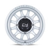 Black Rhino Powersports Rapid Utv 15x7 4x137 Hyper Silver Machined Rim 15" 10mm