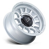 Black Rhino Powersports Rapid Utv 15x7 4x156 Hyper Silver Machined Rim 15" 10mm