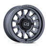 Black Rhino Powersports Rapid Utv 15x7 4x110 Gloss Gunmetal Wheel 15" 10mm Rim