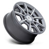 Set 4 Asanti Black ABL41 Esquire 22x9 5x115 5x120 Anthracite Machine 22" 15mm