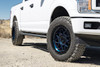 Set 4 KMC KM549 Grs 17x9 6x4.5 Midnight Blue With Gloss Black Wheels 17" 18mm
