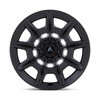 Set 4 Asanti Black ABL-41 Esquire 20x9 5x115 5x120 Satin Black Wheels 20" 15mm