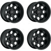 Set 4 Pro Comp PA69 Vintage 15x8 6x5.5 Flat Black Wheels 15" -19mm Rims