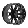 20" Fittipaldi Wheel FA21B 20x9 Gloss Black 8x180 18mm For Chevy GMC Truck Rim