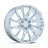 Set 4 Performance Replicas PR213 22x9 6x5.5 Chrome Wheels 22" 28mm Rims