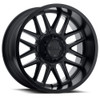 20" Ultra 231SB Butcher 20x9 6x135 6x5.5 Satin Black Satin Coat Wheel -12mm Rim