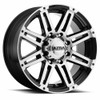 Set 4 18" Ultra 226U Machine  18x9 Wheels 8x6.50 +12mm