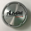 Advanti Racing Silver Painted Machined Wheel Center Cap C-G82 PCG82-FS-A