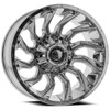 22" XF Off-Road XF-224 Chrome Wheel 22x12 8x6.5 8x170 -44mm For Ford Chevy GMC Rim