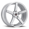 20" Spec-1 SP-36 Silver Brushed Wheel 20x8.5 5x4.5 38mm Truck Suv Rim