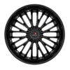Set 4 22" Cavallo CLV-42 Gloss Black Wheels 22x9.5 5x115 5x120 15mm Car Suv Rims