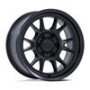KMC KM729 Range 17x8.5 5x5 Matte Black Wheel 17" -10mm Lifted For Jeep Truck Rim