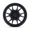 KMC KM729 Range 17x8.5 5x5 Matte Black Wheel 17" -10mm Lifted For Jeep Truck Rim