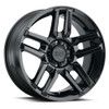 Black Rhino Mesa 20x9 5x5.0 Gloss Black Wheel 20" -18mm Rim