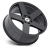 20" Black Rhino Everest 20x9 Matte Black 5x5.5 Wheel 20mm Rim