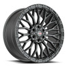 Set 4 20" Vortek Matte Black VRT-607 20x9 Wheels 5x5.5 5x150 For Dodge Toyota