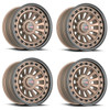 Set 4 17" Vortek Bronze Black Bolts & Lip VRD-702 17x9 Wheels 5x5 5x5.5 -12mm Set 4 17" Vortek Bronze Black Bolts & Lip VRD-702 17x9 Wheels 5x5 5x5.5 -12mm