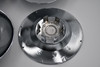 Set 4 Plain Chrome Center Cap Hub Cap F-165Hx4 5.875" Snap In 2.25" Diameter