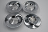 Set 4 Plain Chrome Center Cap Hub Cap F-165Hx4 5.875" Snap In 2.25" Diameter