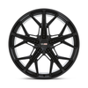 20" Cray Hammerhead Gloss Black 20x9 5x120 Wheel 38mm Rim