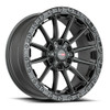 20" Vortek Spartan VRT-601 Matte Black 20x10 Wheel 6x135 6x5.5 Rims -24mm