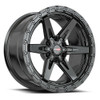20" Vortek Argon VRT-602 Satin Black 20x9 Wheel 6x135 6x5.5 0mm Rim For Ford GMC 20" Vortek Argon VRT-602 Satin Black 20x9 Wheel 6x135 6x5.5 0mm Rim For Ford GMC