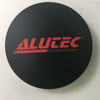 Alutec Black Red Logo Custom Wheel Center Cap 64mm N32