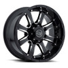 Black Rhino Sierra 20x9 6x135 Gloss Black W/ Milled Spokes Wheel 20" 12mm Rim