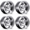 Set 4 15" Ultra 50K Machined Clear Coat 15x7 Wheels 5x4.5 -06mm Truck SUV Rims