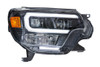 Morimoto XB Hybrid LED Headlights LF529 For Toyota Tacoma 12-15 Pair / Smoked