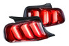 Morimoto XB LED Tails LF422.2 Tail Lights For Ford Mustang 13-14 Pair / Facelift / Smoked