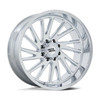 Set 4 Moto Metal MO811 Combat 22x12 8x6.5 Chrome Wheels 22" -44mm Lifted Rims